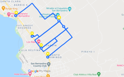 Rutas y accesos alternativos – Anfiteatro José Asunción Flores